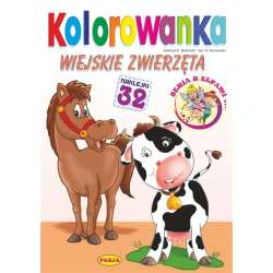 Kolorowanka. Wiejskie zwierzęta - 1