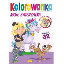 Kolorowanka. Moje zwierzątka - 1