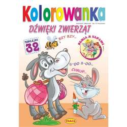 Kolorowanka. Dźwięki zwierząt