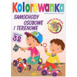 Kolorowanka. Samochody osobowe i terenowe