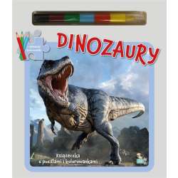 Książeczka z puzzlami Dinozaury - 1