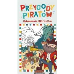 Kolorowanka XXL. Przygody piratów (KS68991 TREFL) - 1