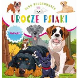 Blok kolorowanek. Urocze psiaki - 1