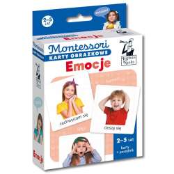 Montessori. Karty obrazkowe Emocje (2-5 lat)