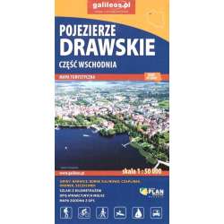 Mapa turyst. - Pojezierze Drawskie cz.wsch. w.2022 - 1