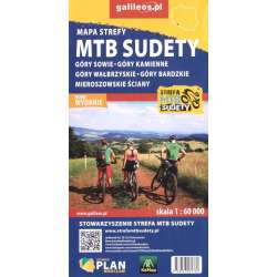 Mapa - MTB Sudety 1:60 000