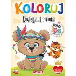 Koloruj - Kowboje i indianie - 1