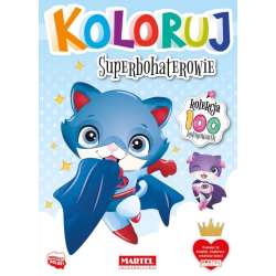 Koloruj - Superbohaterowie - 1