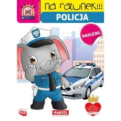 Na ratunek. Policja z naklejkami