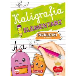 Kaligrafia. Elementarz z naklejkami - 1