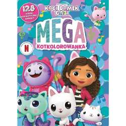 Koci Domek Gabi. Mega KOTkolorowanka - 1