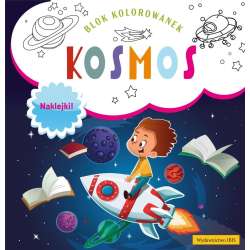 Blok kolorowanek. Kosmos + naklejki