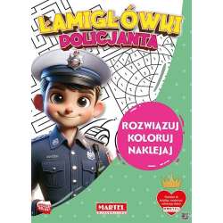 Łamigłówki policjanta z naklejkami