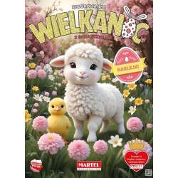 Kolorowanka Wielkanoc z barankiem z naklejkami - 1