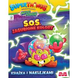 SuperThings Neon Power książka z naklejkami