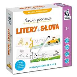 Kapitan Nauka. Litery i słowa. Książka + puzzle