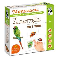 Montessori. Zwierzęta tu i tam. Karty sensoryczne