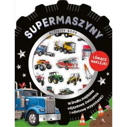 Wypukłe naklejki metaliczne. Supermaszyny