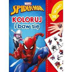 Koloruj i baw się. 30 tatuaży. Marvel Spider-Man