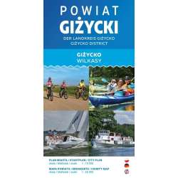 Mapa turystyczna - Giżycko/Powiat Giżycki