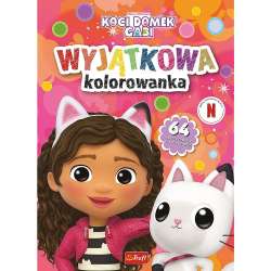 Koci domek Gabi. Wyjątkowa kolorowanka - 1