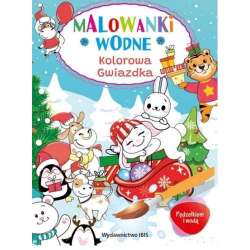 Pędzelkiem i wodą. Malowanki wodne. Gwiazdka