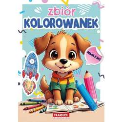 Zbiór kolorowanek z naklejkami