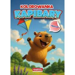 Kolorowanka Kapibary z naklejkami