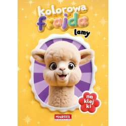 Kolorowa frajda. Lamy z naklejkami - 1