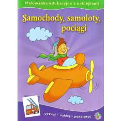 Malowanki edukacyjne - Samochody,samoloty