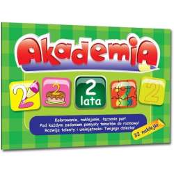 Akademia - 2 lata + 32 naklejki Greg