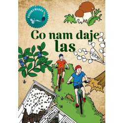 Kolorowanka. Co nam daje las