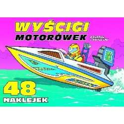 Koloruj i naklejaj. Wyścigi motorówek