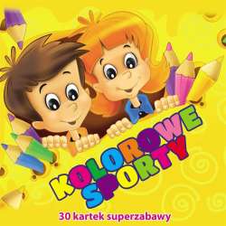 30 kartek superzabawy. Kolorowe sporty - 1