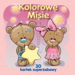 Kolorowe misie. 30 kartek superzabawy - 1