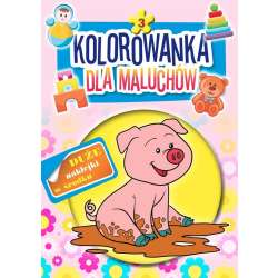 Kolorowanka dla maluchów 3. Świnka - 1
