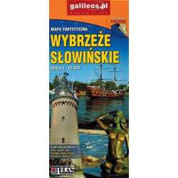 Mapa turystyczna - Wybrzeże Słowińskie 1:65 000