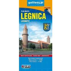 Plan miasta - Legnica/powiat 1:11 000/1:75 000 w.V - 1