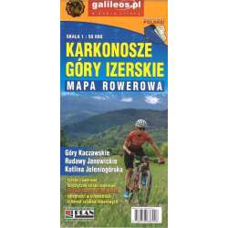Mapa rowerowa - Karkonosze i góry Izerskie 1:50000