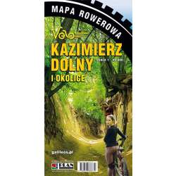 Mapa rowerowa - Kazimierz Dolny Velo