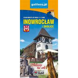 Plan miasta - Inowrocław i okolice lam. 1:11 000 - 1