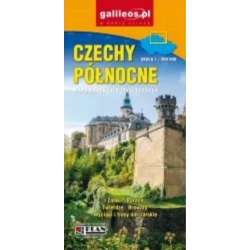 Mapa atrakcji tur.- Czechy Północne 1: 200 000 - 1