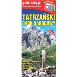 Mapa - Tatrzański Park Narodowy 1:27 500