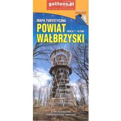 Powiat Wałbrzyski mapa tur., plan miasta Wałbrzych - 1