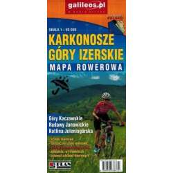 Mapa rowerowa - Karkonosze, Góry Izerskie 1:50 000