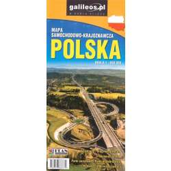 Mapa samochodowo-krajoznawcza - Polska 1:650 000 - 1