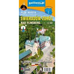 Plan miasta - Świeradów-Zdrój 1:10 000