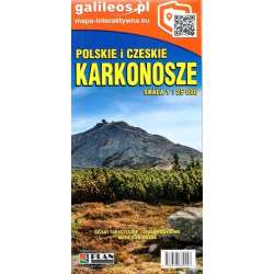 Mapa - Karkonosze Polskie i Czeskie 1:25 000