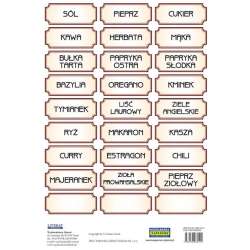 Naklejki na przyprawy
