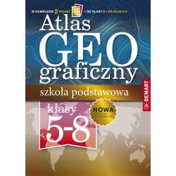 Pakiet: Atlas geog. Szkoła podstawowa 5 -8 klasa